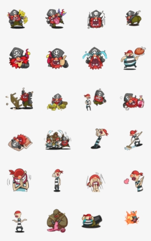 Pirate Red Beard Animate