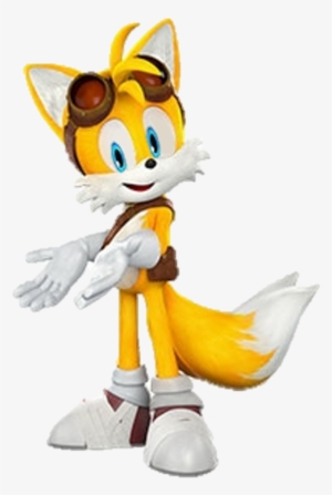 Clip Transparent Download Miles Prower Sega Eyes By - Sonic Boom Tails