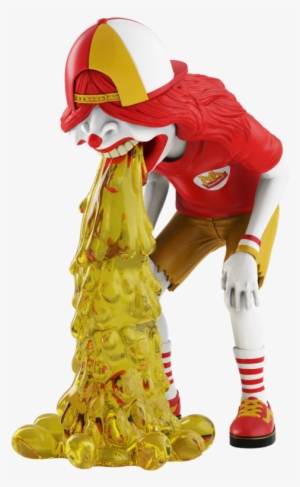 Vomit Kid Fastfoodred Edition By Okeh X Mighty Jaxx - Okeh Vomit Kid