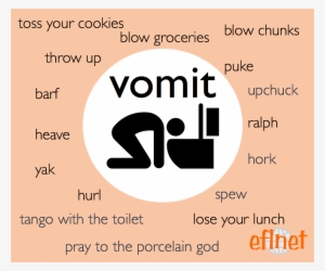 You Are Here - Different Words For Vomit