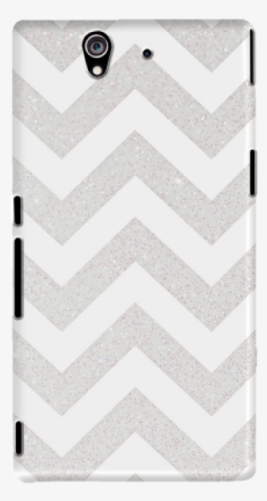 Creacover Silver Sparkle Case For Sony Xperia Z - Mobile Phone Case