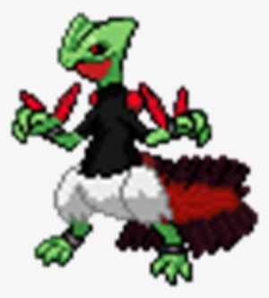 Ghoul Sceptile - Sceptile Pixel Art