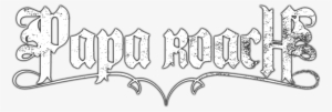 Papa Roach Logo White
