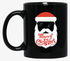 Merry Christmas, Santa Blowing Heart Emoji Mug - Programmer With Or Without A Job