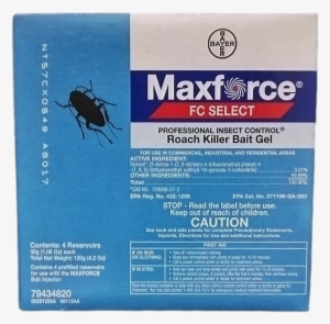 Maxforce Fc Select Roach Bait Gel Front - Maxforce Fc Roach Bait Gel