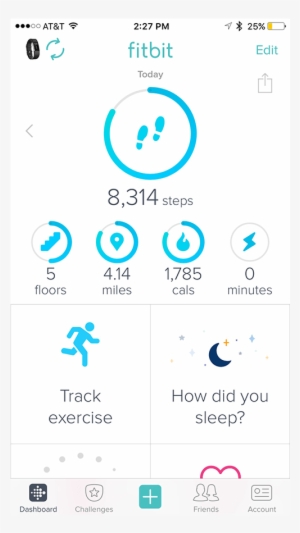 Fitbit Dashboard - Step Tracker Ui