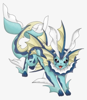 Mega Vaporeon - Pokemon Vaporeon Mega Evolution
