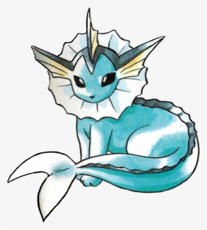 134vaporeon Rg - Vaporeon Artwork