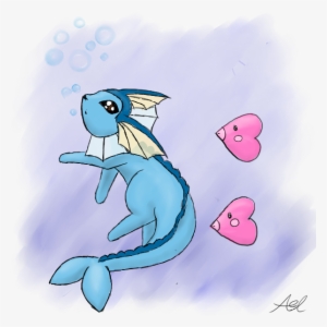 Vaporeon - Cartoon