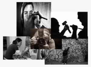 Picture - Graffiti Artist Spraying