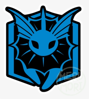 Team Mystic Vaporeon Sticker