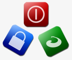 Shutdown Button Clipart Logoff - Shutdown Restart Icon Png