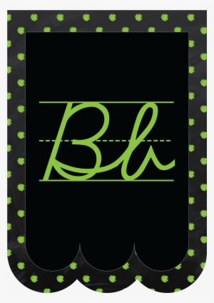 Chalkboard Banner Png Download - Cursive