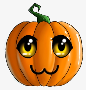 Cute Halloween Pumpkin, Clip Art - Halloween