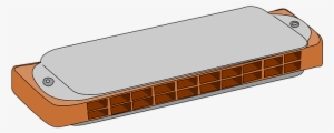Harmonica Musical Instrument Harp Musical - Clip Art Harmonica