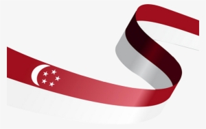 Flag Of Singapore - Vector Graphics