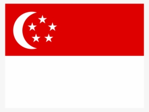 Flag Of Singapore Logo Png Transparent - Flag Of Singapore
