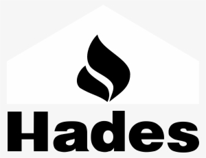 Hades Logo Black And White - Van Esch Verf