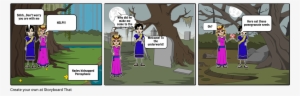 Persephone And Hades - Cartoon