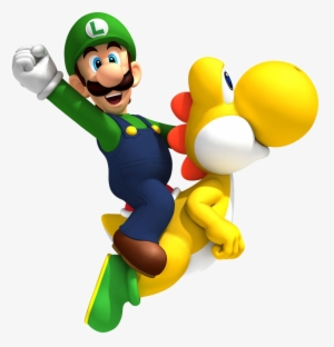 Clip Free Image Yellow Yoshi And Luigi Artwork New - Mario And Luigi Birdo