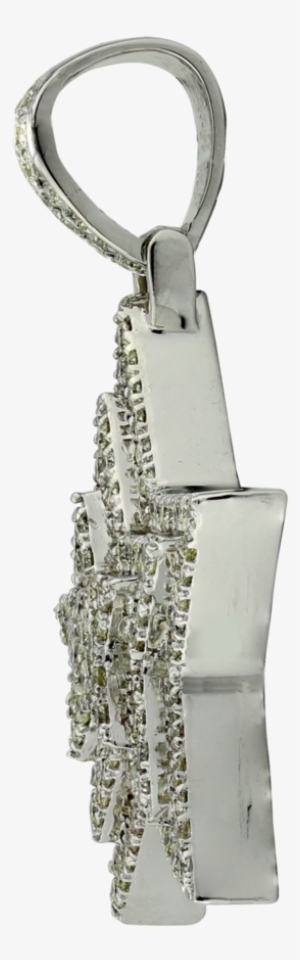 63ctw 14k Gold 3d Star Diamond Pendant