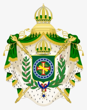 Grand Imperial Arms Of Brazil - Imperial Coat Of Arms
