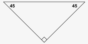 Teaching High School Math - Triangulo Hacia Abajo Blanco