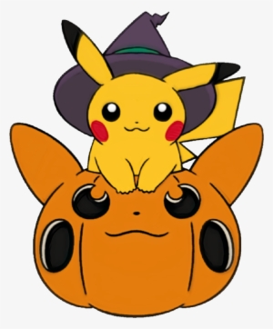 Halloween Cute Pumkin Hat Pokemon Pikachu Witch Wizard - Halloween Pikachu