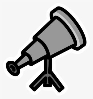 Telescope Pin - Png - Pins De Club Penguin