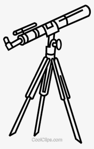 Telescope - Telescope Line Drawing Png
