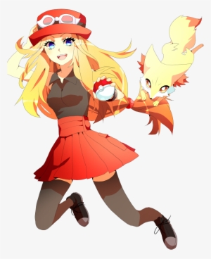Pokemon Xy Serena Fanart Sai Png Version - Serena Pokemon Fan Art