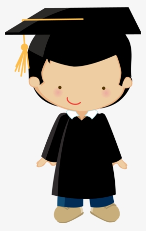 Formatura Bonecos Cute Em Png Pinterest Clip - Niños Graduados