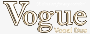 Vogue Vocal Png Logo - Gold Vogue Png