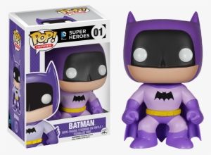 Dc Comics Batman 75th Anniversary Purple Rainbow Pop - Funko Pop Dc Universe Batman
