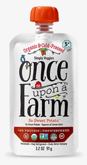 So Sweet Potato Pouch - Once Upon A Farm Baby Food Canada