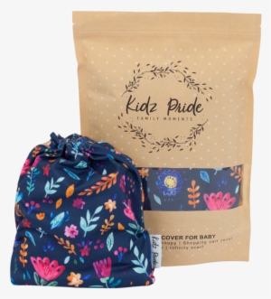 Navi Floral - Paper Bag