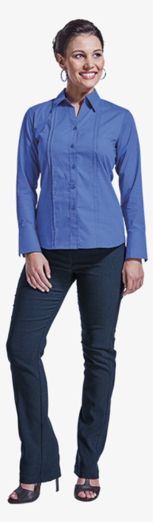 Ladies Vogue Blouse Long Sleeve Ll-vog - Sleeve