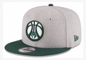 New Era Milwaukee Bucks Nba Heather 2tone Basic 9fifty - Atlanta Braves Father's Day Hat
