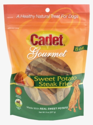 Cadet Dog Treats Sweet Potato Steak Fries 8 Oz