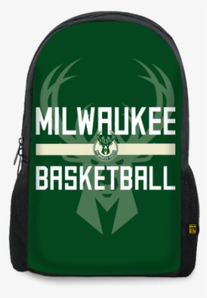 Milwaukee Bucks Printed Backpacks - Milwaukee Bucks