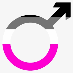 Símbolo Demisexual Hombre - Demisexual Simbolo