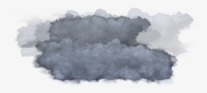 Ftestickers Freetoedit - Dark Clouds Watercolor Png