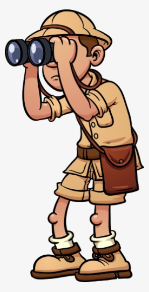 Hombre - Jungle Explorer Cartoon