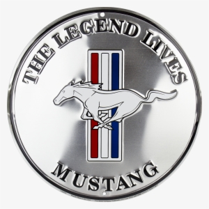 Ford Mustang "the Legend Lives" Circle Sign - Justice For My Sister