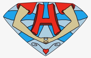 Man Of Steel Logo Outline - Justice League