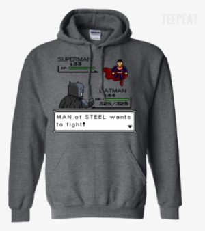 Superman Vs Batman Tee Apparel Teepeat - Kimber Hoodie Weapon Hooded Sweater Brand Rifle Ar-15