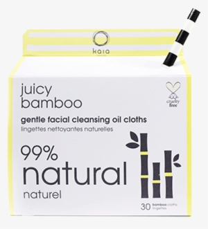 Juicy Bamboo Gentle Facial Cleansing Oil Cloths