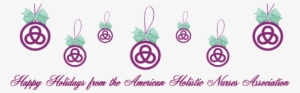 Happy Holidays From The American Holistic Nurses Association - Dew Drop