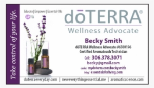 Essentialoilprintcom Doterra Business Cards For