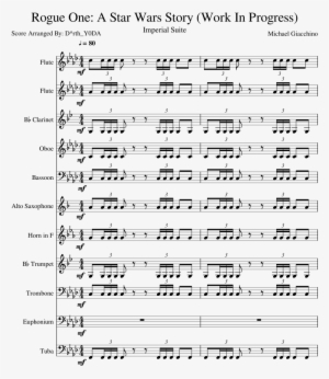 A Star Wars Story Sheet Music Composed By - Sheet Music